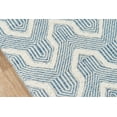 thumbnail image 3 of Erin Gates by Momeni Langdon Prince Blue Hand Woven Wool Area Rug 5' X 8', 3 of 6