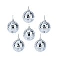 thumbnail image 2 of Bola de espejos personalizable, decoraciones para árboles de Navidad, regalo de Navidad, bola de discoteca de espuma, fiesta de escenario, Navidad, 2 of 4