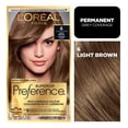 thumbnail image 1 of L'Oreal Paris Superior Preference Permanent Hair Color, Oil-in-Gel, Light Brown, 1 unit, 1 of 11