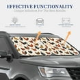 thumbnail image 4 of Haiem Roosters And Chickens Windshield Sun Shade: Universal Foldable 2-Piece Car Front Window Sunshade - Blocks Uv Rays, And Reduces Heat,Essential Car Accessory Medium, 4 of 7