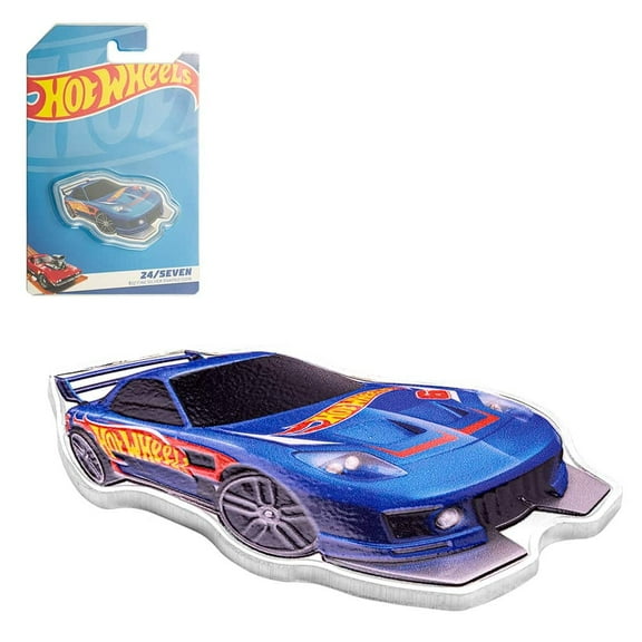 2025 Solomon Islands 1 oz Hot Wheels™ 24/Seven™ Silver Coin .9999 Fine
