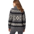thumbnail image 3 of Pendleton Women's Long Westerley Cardigan - Medium - Grey/Black, 3 of 5