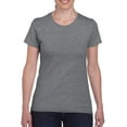 thumbnail image 1 of Heavy Cotton Women’s T-Shirt, XL, Graphite Heather, 1 of 3