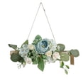 thumbnail image 2 of DPTALR Artificial Flower Decoration Style Decorative Flower Wreath Wall Pendant, 2 of 6