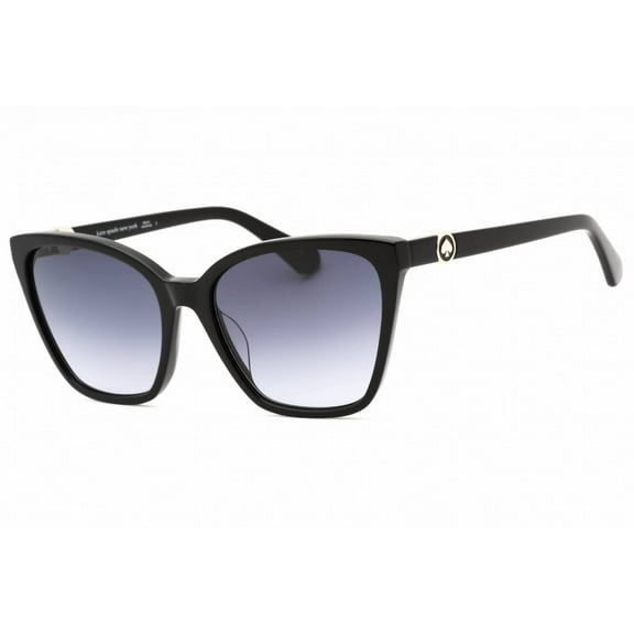 Kate Spade AMIYAH/G/S 02M2 9O Women's Black Gold Frame Sunglasses