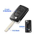 thumbnail image 1 of Ce0523 Ce0536 For Peugeot 206 408 1/2/3/4/5/6/807 Partner For Citroen C1/2/3/4/5/6/7/8 Xsara Picasso Car Key Case, 1 of 1