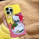 thumbnail image 1 of Funda para teléfono Hello Kitty Teddy Queer Apple 15/14/13promax 12/11 suave xr/xs borde recto 7/8p, 1 of 4