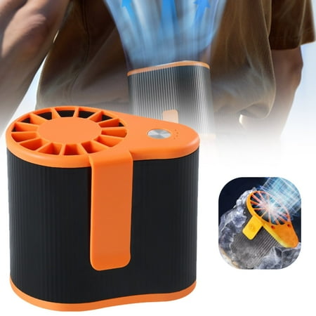 

Hilehuti Halloween Clearance USB Fans Rechargeable Waist Fan Portable Fans With 25H Battery Life 4 Speeds Adjustable Belt Fan Under Shirt 1200mah Personal Clip Fan Hands Hanging For Hiking
