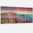 thumbnail image 3 of Design Art - Giallonardo Beach Colorful Sunset, 3 of 3