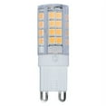 thumbnail image 2 of Bulbrite Pack of (2) 4.5 Watt 120V Dimmable Clear T6 LED Mini Light Bulbs with Bi-Pin (G9) Base  3000K Soft White Light  400 Lumens, 2 of 3
