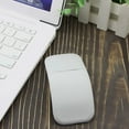 thumbnail image 3 of Wireless Mouse Foldable Arc Touch Mause Ultra-Thin Mute Office for PC Laptop White, 3 of 5