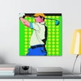 thumbnail image 4 of Swinging Through Golf - Canvas, 4 of 10