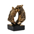 thumbnail image 5 of Horse Head Statue Ornament Horse Sculptures Horses Figurines Decorative Objects for Home Offices Bookshelf Table, 5 of 9