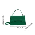 thumbnail image 2 of Elegant Women's Handbag with Crossbody Strap, Versatile & Compact Leather Shoulder Bag, Stylish Textured Small Squares Design for Daily Use, 2 of 5