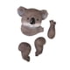 thumbnail image 4 of Ornamento de escuadrón de árboles de animales accesorios para paisajes al aire libre resina Coala, 4 of 8