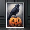 thumbnail image 1 of Póster de pared de arte de la Academia oscura, Victoria Crow, bruja, fantasma, decoración de fondo de Halloween, impresión de imagen gótica, pintura en lienzo, 1 of 4