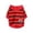 B001- Red, variant on Extra Small Dog Sweater, Black Cotton Fabric, 10 in Neck, Warm Knitwear, Autumn Walks, Tan, 1 Pc