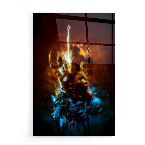 Epic Art 'Hell Are The Others' by Mario Sanchez Nevado, Acrylic Glass Wall Art, 16"x24"