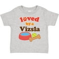 thumbnail image 3 of Inktastic Vizsla Loved by a (dog Breed) Boys or Girls Toddler T-Shirt, 3 of 5