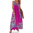 thumbnail image 1 of Nouvelle Robe Sans Manches à Motifs Tribaux Abstraits Polynésiens Robe d'Été Femme 2024 Robe de Bal Tendance, 1 of 5