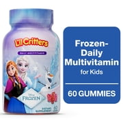 L'il Critters Frozen Daily Kids Multivitamin Gummies, 11 Essential Nutrients, Berry Flavors, 60 ct