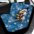 thumbnail image 4 of Uourmeti Bald Eagle Car Seat Covers Full Set Soft Car Decor Accessories Interior Decor Polyester Fabric Durable Car Seat Covers Fit for most Cars Most Sedans, 4 of 10