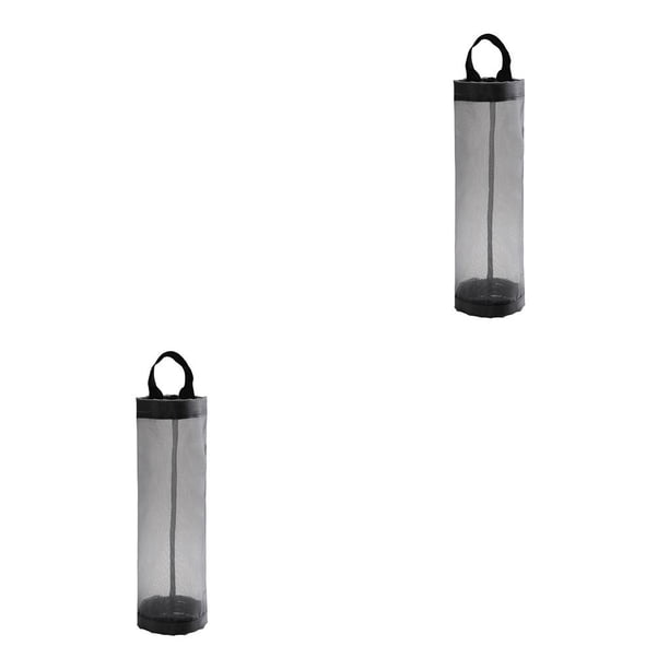 Cateissary Soporte para bolsa de comestibles Almacenamiento de basura de cocina Dispensador de dibujo Reutilizable Puerta trasera Entrada Zapato Organizador Gris 2piezas Cateissary CBP285367