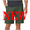 A2-Dark Green, variant on Mens Cargo Shorts Casual Solid Knee Length Pants Pocket Straight Button Shorts