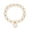 T, variant on YYKihy Initial Pearl Bracelet Flower Girl Bracelet Proposal For Girls Dainty Gold Pearl Bracelets With Letter A Z Personalized Name Jewelry Birthday Christmas Wedding For Her