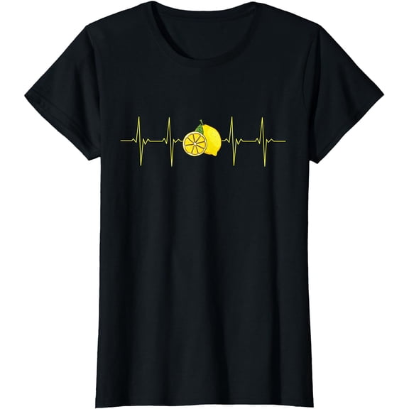 Lemon Heartbeat Lemon Lover Gift T-Shirt