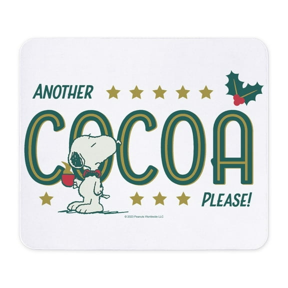 CafePress - Snoopy Another Cocoa Please - Non-slip Rubber Mousepad, Gaming Mouse Pad
