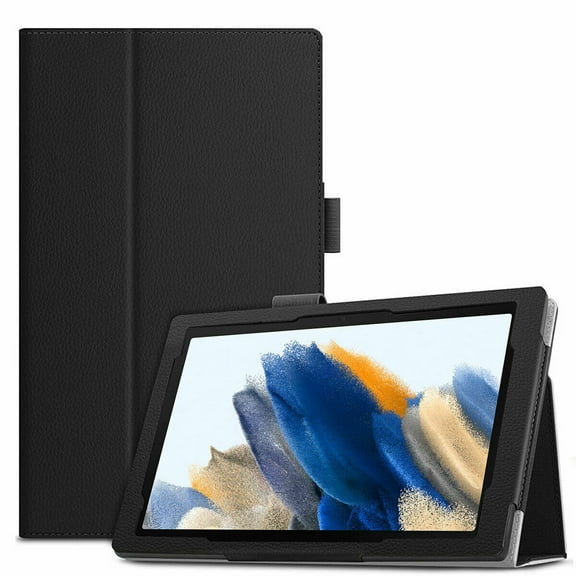 EpicGadget Galaxy Tab A8 10.5'' Case 2022 (SM-X200/SM-X205/SM-X207) Lightweight PU Leather Folding Stand Cover and Auto Wake-Sleep Function Case Fit for Samsung Galaxy A8 10.5 inch Tablet (Black)