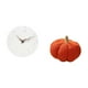 thumbnail image 5 of Cojín Decorativo De Peluche Con Reloj De Pared De Calabaza Silenciosa Para El Hogar, La Cocina, La Oficina, El Estudio, El Dormitorio O El Sofá. Decoración Artística De Halloween., 5 of 8