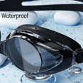thumbnail image 3 of Gafas de natación profesionales Unisex, impermeables, antivaho, protección UV, adultos, hombres y mujeres, 3 of 5