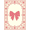 Rose Pink, Pattern 2, variant on ODIKA 8'x10' Washable Area Rug Feminine Pink Ribbon Scattered Motif Charming Detail Short for Living Room, Under Sectional, Family , Durable, Non-Slip
