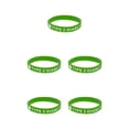 thumbnail image 2 of Eigraketly 5 Pieces Personalized Bracelet Fashion Men Warning Printed Supple Elderly Language Wristband Chains Hand Sports Engraved Women Type2 NO2, 2 of 6