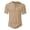 Beige, variant on Men's Casual T Shirts Short Sleeve Solid Color Button Up Tee For Daily Wear Outdoor Activities Spring Summer Comfortable Top Mens Polyester Spandex Shirt Striped Long Sleeved Shirt Men Mens Running