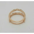 thumbnail image 2 of 1Ct Round Lab-Created Diamond Enhancer Wrap Ring 14k Rose Gold Plated, 2 of 3