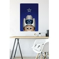 thumbnail image 6 of NFL Dallas Cowboys - S. Preston Mascot Rowdy Wall Poster with Pushpins, 22.375" x 34", 6 of 6