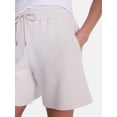 thumbnail image 5 of Athletic Works Women's Pull On Fleece Shorts, 6" Inseam, Sizes XS-XXXL, 5 of 6