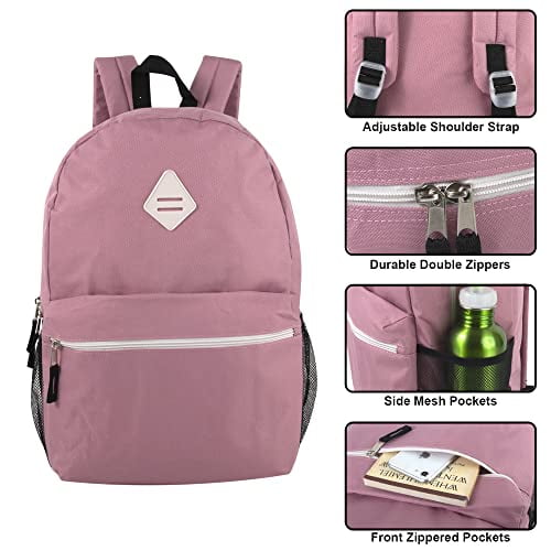 Wholesale 19 Lash Tab Backpack w Side Mesh Pockets - Girls 4