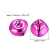 thumbnail image 2 of 20mm Jingle Bells Craft Bells Carbon Steel Electroplating Rose Red 48 Pack, 2 of 5