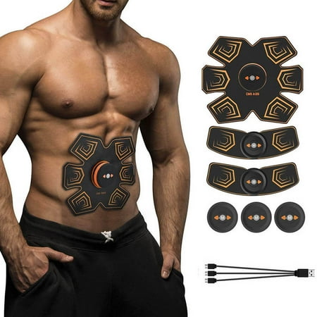 Abdominal Muscle Stimulator Ems Electrostimulation Abs Trainer Toner Workout Fitness Training Equipment Walmart