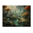 thumbnail image 3 of Designart "Castle from a Fairytale I" Castles Print on Natural Pine Wood, 3 of 5