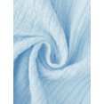 thumbnail image 5 of INSPIRE CHIC Cotton Robes for Women Long Sleeve V-Neck Loungewear Soft Spa Long Bathrobe with Pockets M Sky Blue, 5 of 6