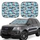 thumbnail image 1 of Balery Sea Marine And Lighthouse Parasol para parabrisas de coche de 2 piezas | Parasol plegable para parabrisas delantero de coche para la mayoría de sedanes-Medium, 1 of 6
