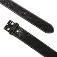 thumbnail image 5 of WowoHK Mens Replacement Belt no Buckle Belt Strap, Men's Leather Belt with Silver Snap On Belt Without Buckle 1 1/2 Wide, 5 of 9