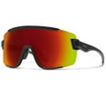 thumbnail image 3 of Smith Optics Wildcat Sunglasses - Matte Purple/Cinder/Hi Viz; ChromaPop Opal Mirror + Clear, 3 of 22