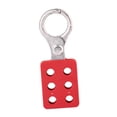 thumbnail image 3 of GUOOL Lock Out Hasp Aluminium Sturdy Impact Resistant Compact Padlock Hasp for Lockout Station Lockout Device 25mm locking hook, 3 of 9