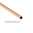 thumbnail image 3 of Uxcell 4mm OD 0.25mm Wall Thickness 200mm Length Copper Round Tube 2 Pack, 3 of 5